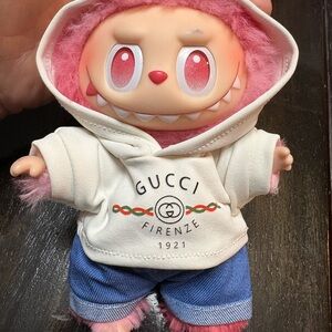 Gucci 2 piece outfit for Labubu doll not included